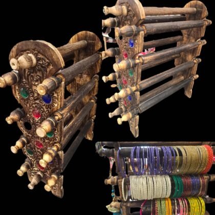Wooden Bangles Stand – Large